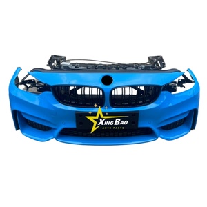 Pare-chocs de voiture d'occasion d'origine, pare-chocs avant pour Série 3, Série 4, M3, M4, F80, F82, nez avant avec calandre et radiateur - Product Image 1