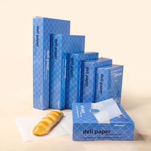 Household <b>Biodegradable</b> Coated Double Side Interfolded Dry Wax <b>Paper</b> JSE Brand 15"x10 3/4" 500 Sheets/Box for Offset Printing - Product Image 3