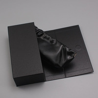 Vente chaude personnalisation luxe mode noir et blanc lunettes optiques boîte étui à lunettes étuis à lunettes lunettes de soleil sac d'emballage