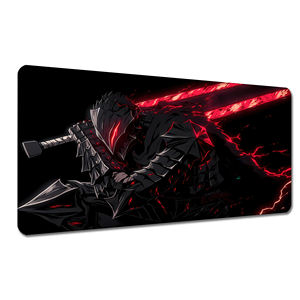 Tapis de bureau Ber- Serk Guts - Tapis de souris de jeu extensible de grande taille, Dark Fantasy Anime, pour joueurs - Product Image 2