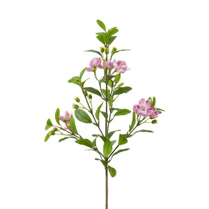 Flores Artificiales de Hoja de Alcanfor de Tallo Largo, Flores de Seda, Decoración Interior, Arreglos Florales para Bodas - Product Image 1