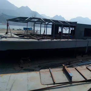 Kapal Penumpang RORO DIESEL LCT 70M dari CHINA Deck Carrier/Deck Barge/Ferry/Car Carrier