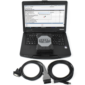 Ordinateur portable CF54 pour camion Mercedes, outil de diagnostic automobile VCI C6 Wifi Doip Multiplexeur Sd Connect Xentry Das DTS Monaco Vediamo HHT Tool - Product Image 1