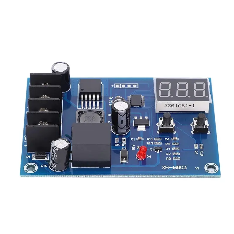 XH-M603 Battery Charging Control Module 12-24V Storage Lithium Battery Charger Control Switch Protection Board With LED Display