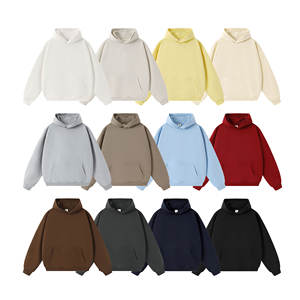 High Quality Unisex Custom Logo Oversized Cropped <b>Hoodie</b> 450Gsm Cotton Manufacturer's Hoodies & Sweatshirts for <b>Men</b> - Product Image 2