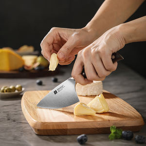Xinzuo มีดหั่นชีสดีไซน์ใหม่ขนาด3.5นิ้วมีดทำครัวสแตนเลสสตีลจากเยอรมันด้ามไม้จันทน์สีแดงคมมีดทำครัวที่ทนทาน - Product Image 2