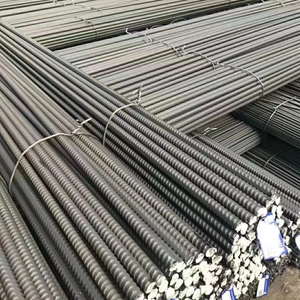 HRB500 قضيب فولاذية مشوه بقوة عالية 10-12 قضبان حديدية للبناء الثقيل ، لحام القطع والانحناء للأغراض الصناعية - Product Image 1