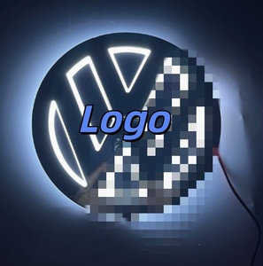 ตราสัญลักษณ์โลโก้ VW แบบไฟ LED 5D, ไฟเรืองแสงติดท้ายรถสำหรับ <span class=keywords><strong>Volkswagen</strong></span> Golf 6 Magotan Tiguan Bora - Product Image 5