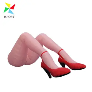 カスタマイズされた広告インフレータブル女性の脚/ハイヒールの靴のインフレータブルセクシーな女性の脚