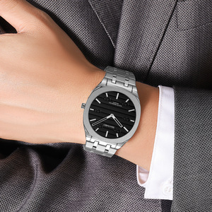 Business watches sell well across borders. Water-resistant steel <b>bracelet</b> quartz watches. Originating factory. - Product Image 4
