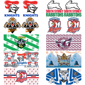 Nuevas Fundas para Vasos con Impresión por Transferencia UV DTF, Adhesivos para Vasos Impermeables y Lavables con Diseño <span class=keywords><strong>de</strong></span> la Liga <span class=keywords><strong>de</strong></span> Rugby <span class=keywords><strong>de</strong></span> Australia, Hechos <span class=keywords><strong>de</strong></span> Plastisol - Product Image 2