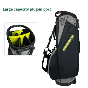Sac de golf léger et portable en nylon, 9 pouces, pour hommes et femmes, ZJB-HH, fourni directement par l'usine. Personnalisable Go - Product Image 4