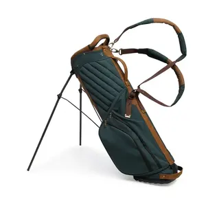 PRIMUS GOLF Custom Logo High Quality Lightweight Golf Carry Bag Stand 5 Ways Canvas Golf Bag