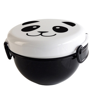 Cute Cartoon Panda <b>Plastic</b> Bento <b>Box</b> Japanese Style <b>Lunch</b> <b>Box</b> Student Children's Gift Rectangle With Lid - Product Image 3