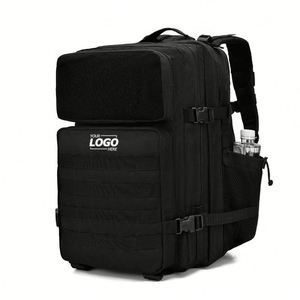Sac à dos tactique personnalisé 45L, sac à dos de randonnée Molle 45L, sac de survie 3 jours, équipement de camping - Product Image 1