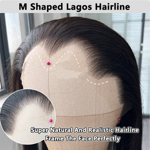 Perruques de Cheveux Humains Bruts Indiens sans Colle Ligne Frontale HD Lagos, Vente en Gros, Perruques Alignées avec Cuticules, Lisses Comme des Os, Fournisseurs de Perruques - Product Image 4