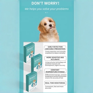 USMILEPET, venta al por mayor de plástico, virus de moquillo canino, prueba rápida de antígeno de diagnóstico in <span class=keywords><strong>vitro</strong></span>, prueba de antígeno para CDV - Product Image 3