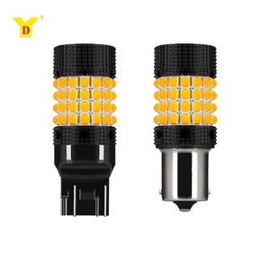 YD alta calidad nuevas lámparas LED de señal de giro 1157 PY21W luces de marcha atrás 3030 60SMD T20 7443 7440 T25 3157 coches de luz de freno - Product Image 1