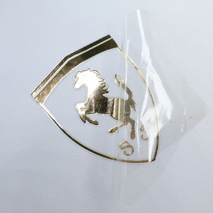 Tùy chỉnh trong suốt UV chuyển <span class=keywords><strong>Sticker</strong></span> bền dập nóng logo và thương hiệu quảng cáo tinh thể nhãn kim loại nhãn - Product Image 4