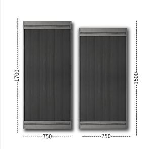 Riscaldatore a Infrarossi Lontani Bianco in Acciaio Inossidabile per Alte Temperature 320 FS-400-17 4000W 220V, Area di <span class=keywords><strong>Riscaldamento</strong></span> 35-40 per Centri Commerciali - Product Image 4