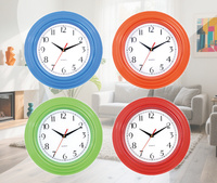Jam Dinding Mewah Modern Layar Besar 13 Inci, Warna Cerah, Desain Dial, Cocok untuk Rumah, Kantor, Hotel, Toko, Dekorasi Berkualitas Harga Terjangkau