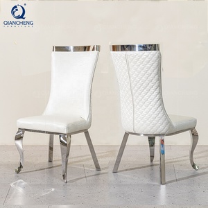 Louvre meubles chine <span class=keywords><strong>chaise</strong></span> de salle à manger avec cuir pu ensemble de 2 faux cuir <span class=keywords><strong>nid</strong></span> <span class=keywords><strong>d</strong></span>'<span class=keywords><strong>abeille</strong></span> <span class=keywords><strong>chaise</strong></span> de salle à manger restaurant - Product Image 1
