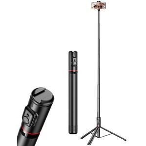 C10 Abrazadera <span class=keywords><strong>de</strong></span> teléfono <span class=keywords><strong>invisible</strong></span> Paraguas portátil Trípode <span class=keywords><strong>Selfie</strong></span> Stick con control remoto - Product Image 2