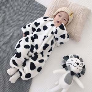 Sac de couchage à ouverture frontale personnalisé, de bonne qualité, grande taille, motif animal doux, pour nouveau-né, tout-petit, utilisation hivernale, conçu - Product Image 2