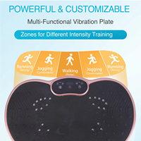 Compacteur vibrant commercial de haute qualité plate-forme de fitness Machine de plaque de vibration de puissance pour la perte de poids