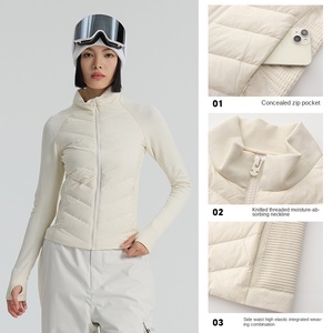 <span class=keywords><strong>Veste</strong></span> <span class=keywords><strong>de</strong></span> <span class=keywords><strong>ski</strong></span> coupe-vent pour <span class=keywords><strong>femme</strong></span> <span class=keywords><strong>de</strong></span> haute qualité, ajustée, légère et chaude pour l'automne et l'hiver, idéale pour le <span class=keywords><strong>ski</strong></span> et le vélo - Product Image 3