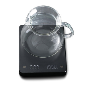 Hand-Drip <b>Coffee</b> Timer Electronic <b>Scale</b> Digital Kitchen <b>Scales</b> for <b>Coffee</b> and Tea Equipment - Product Image 3