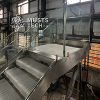 Fabricant direct d'usine de produits haut de gamme, marque privée, emballage personnalisé, approvisionnement en gros, escalier sur mesure