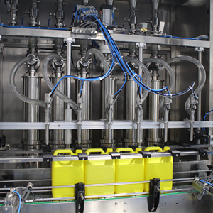 Machine de remplissage d'huile de transformateur automatique certifiée CE, machine de remplissage de liquide lave-glace, 6 buses - Product Image 3