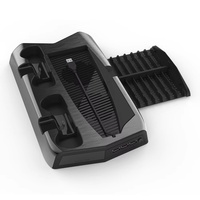 Chargeur double, station de charge 4 USB, support vertical, ventilateur de refroidissement, organisateur de jeux, station d'accueil pour console Sony PS5, accessoires de jeu