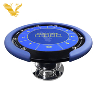 Meubles de salle de poker YH Table de cartes rondes Table de poker Texas Hold em personnalisée à vendre