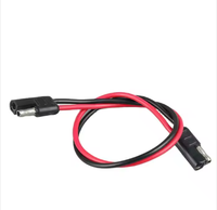 Cable de extensión de cable de alimentación fotovoltaica Solar de 2 pines conector adaptador SAE estaciones de energía de PVC de goma de cobre ordenadores industriales