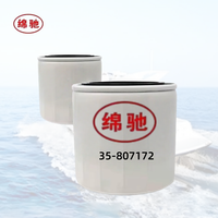 Marine-Wasserabscheider-Kraftstofffilter 10 Mikron Ersetzt Mercury 35-807172 35-60494-1 Universal für Boot-Außenbordmotoren