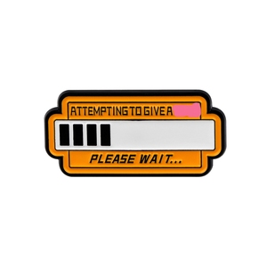 เข็มกลัดแบตเตอรี่รูปการ์ตูนสำหรับผู้หญิงป้ายโลหะอัลลอยตัวอักษร ADHD ทำไมถึงร้ายแรง - Product Image 6