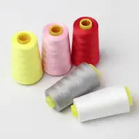 Großhandel 100% Polyester Näh garne 40/2 40s/2 402 3000 Yards Spot mit verschiedenen Farben