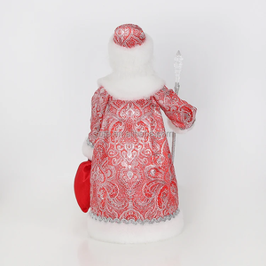 Rouge 30/40/50 CM Debout Père Noël Décorations De Noël Père Noël Robe Rouge <span class=keywords><strong>Ded</strong></span> <span class=keywords><strong>Moroz</strong></span> Avec Sac De Bonbons Cadeaux De Nouvel An - Product Image 5