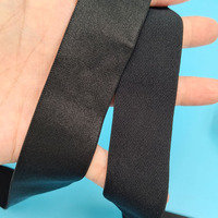 En gros, Sangle élastique brillante en tissu pelucheux pour sous-vêtements et soutiens-gorge, en Spandex/Nylon, pour couture de vêtements, Marque personnalisée