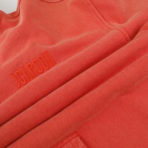 Felpe <span class=keywords><strong>con</strong></span> Zip a Maniche Lunghe in Spugna Personalizzabili <span class=keywords><strong>con</strong></span> Ricamo e Effetto Invecchiato per Uomo - Product Image 6