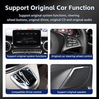 Système Linux pour voiture de 10,25/12,3 pouces pour Mercedes-Benz Classe V W446 W447, lecteur vidéo de navigation CarPlay, Android Auto