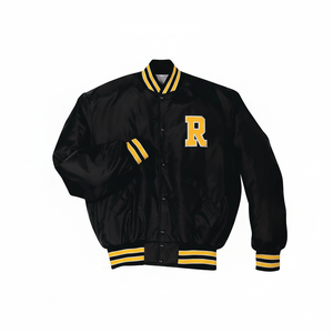 2023 nouveautés personnalisées plaine rouge Satin Bomber Varsity veste mode décontracté vêtements pour hommes confortable lavé pour l'hiver - Product Image 1