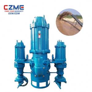 Bomba de Dragado de Oro CZME OEM, Bomba Sumergible Centrífuga Eléctrica para Minería con Gran Capacidad de Transporte de Partículas - Product Image 1