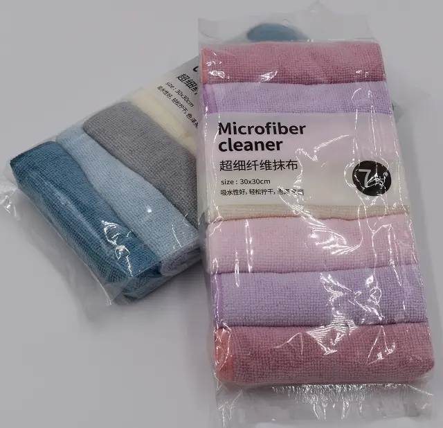 Microfiber 청소 수건 마이크로 섬유 수건 부엌 청소 피복 청소 피복