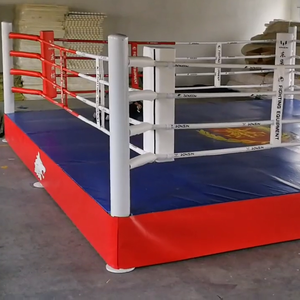 Prix bon marché professionnel Mini ring de <span class=keywords><strong>boxe</strong></span> Aiba avec des cordes solides Ring De Boxeo à vendre - Product Image 1
