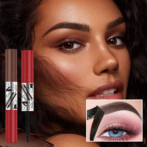 Vente en gros QICIY Gel à sourcils double embout et gloss à lèvres peel-off, imperméable, ne tache pas et ne se décolore pas - Product Image 5