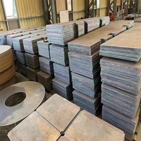 Tôle anti-usure laminée à chaud NM550, plaque d'acier résistante à l'usure, traitement laser pour pièces de tambour de bétonnière de construction