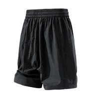 Shorts mi-longs pour homme, fins, à séchage rapide, taille élastique, pour activités de plein air, été, décontractés, sport, en soie/coton, imprimés, imperméables